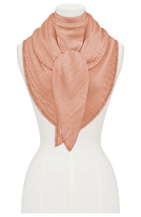 Женский платок dior oblique DIOR розового цвета по цене 47500 руб., арт. 02CDO140A651C418 | Фото 2 Женский платок dior oblique DIOR розового цвета, арт. 02CDO140A651C418 | Фото 2
