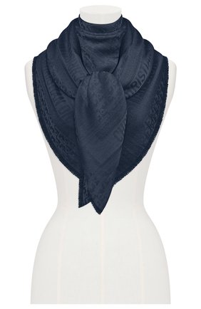 Женский платок dior oblique DIOR темно-синего цвета по цене 47500 руб., арт. 02CDO140A651C540 | Фото 2 Женский платок dior oblique DIOR темно-синего цвета, арт. 02CDO140A651C540 | Фото 2