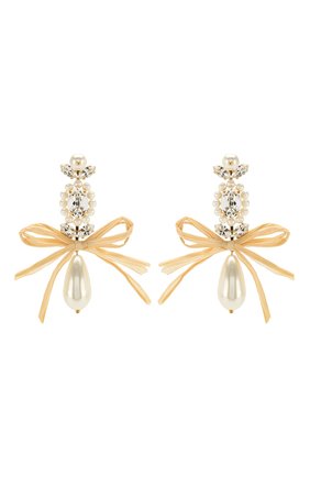 Женские серьги SIMONE ROCHA белого цвета по цене 40900 руб., арт. ERG184/0906 | Фото 1 Женские серьги SIMONE ROCHA белого цвета, арт. ERG184/0906 | Фото 1