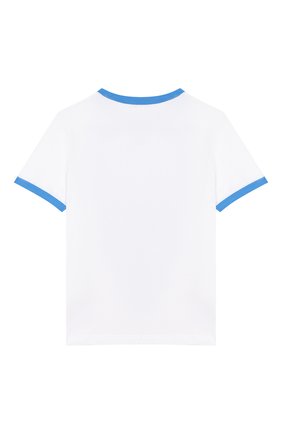 Детская хлопковая футболка MARC JACOBS (THE) белого цвета по цене 4490 руб., арт. W25419 | Фото 2 Детская хлопковая футболка MARC JACOBS (THE) белого цвета, арт. W25419 | Фото 2