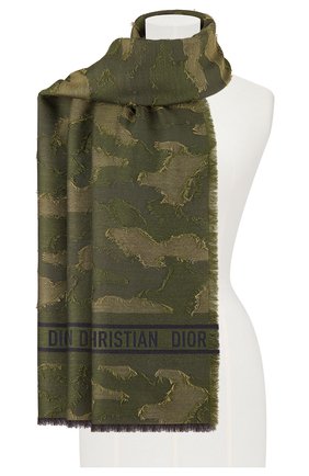 Мужские шарф dior camouflage DIOR хаки цвета по цене 85000 руб., арт. 01CAM304I198C640 | Фото 2 Мужские шарф dior camouflage DIOR хаки цвета, арт. 01CAM304I198C640 | Фото 2