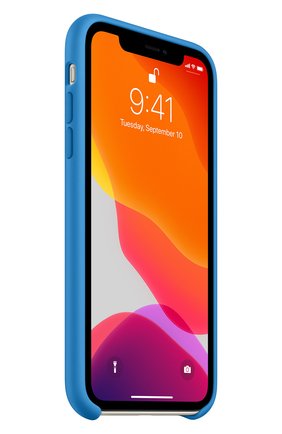 Мужской чехол для iphone 11 APPLE синего цвета по цене 3990 руб., арт. MXYY2ZM/A | Фото 2 Мужской чехол для iphone 11 APPLE синего цвета, арт. MXYY2ZM/A | Фото 2