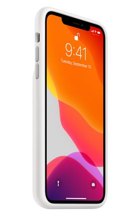 Чехол smart battery case для iphone 11 pro max APPLE белого цвета по цене 12990 руб., арт. MWVQ2ZM/A | Фото 2 Чехол smart battery case для iphone 11 pro max APPLE белого цвета, арт. MWVQ2ZM/A | Фото 2