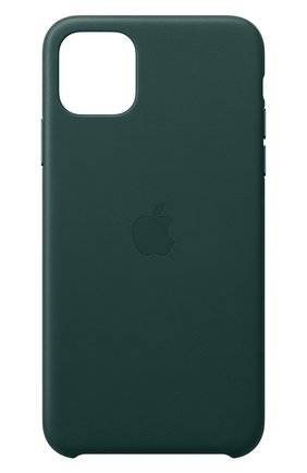 Кожаный чехол для iphone 11 pro max APPLE темно-зеленого цвета по цене 4990 руб., арт. MX0C2ZM/A | Фото 1 Кожаный чехол для iphone 11 pro max APPLE темно-зеленого цвета, арт. MX0C2ZM/A | Фото 1