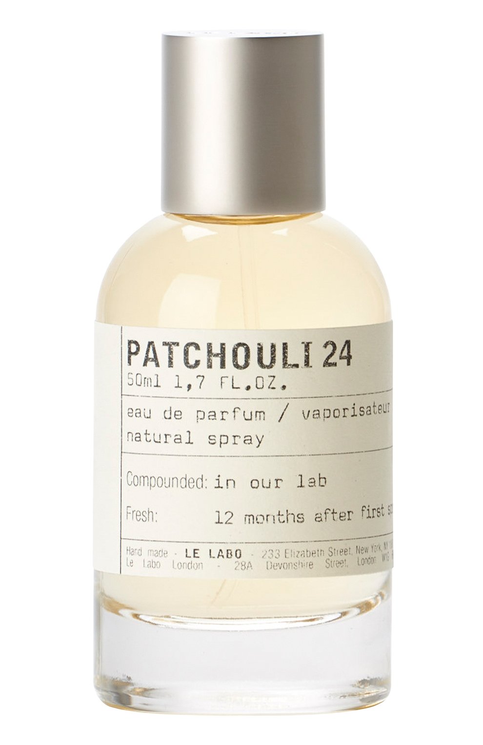 Женский парфюмерная вода patchouli 24 LE LABO бесцветного цвета, арт. 811901022745 | Фото 1