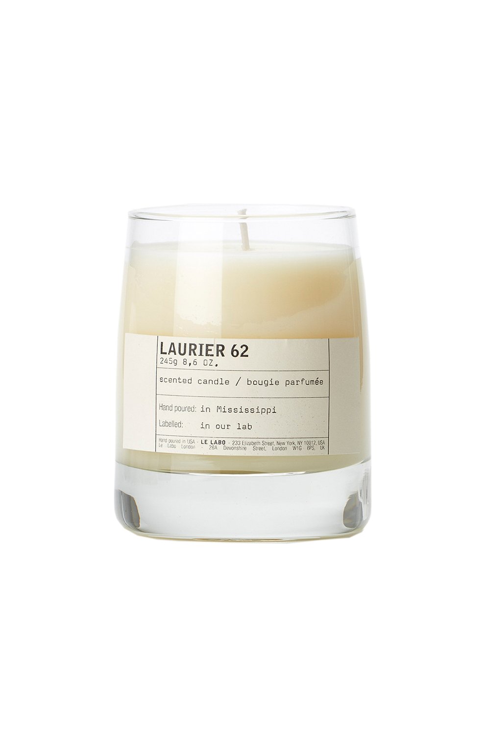 Свеча l62 LE LABO бесцветного цвета, арт. 842185115533 | Фото 1 (Ограничения доставки: flammable)