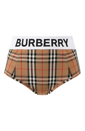 Женский плавки-бикини BURBERRY бежевого цвета по цене 29500 руб., арт. 8026702 | Фото 1 Женский плавки-бикини BURBERRY бежевого цвета, арт. 8026702 | Фото 1