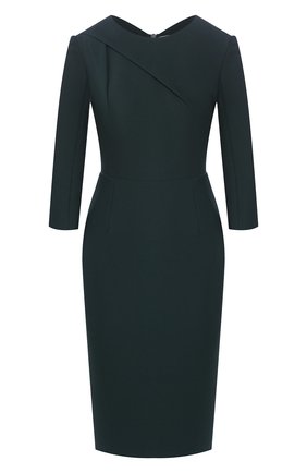 Женское платье ROLAND MOURET зеленого цвета по цене 107000 руб., арт. EW20/S1834/F2196 | Фото 1 Женское платье ROLAND MOURET зеленого цвета, арт. EW20/S1834/F2196 | Фото 1