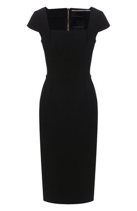 Женское платье ROLAND MOURET черного цвета по цене 93200 руб., арт. EW20/S1761/F2196 | Фото 1 Женское платье ROLAND MOURET черного цвета, арт. EW20/S1761/F2196 | Фото 1
