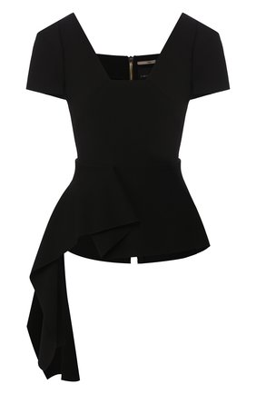 Женская топ ROLAND MOURET черного цвета по цене 46600 руб., арт. EW20/S0982/F2196 | Фото 1 Женская топ ROLAND MOURET черного цвета, арт. EW20/S0982/F2196 | Фото 1