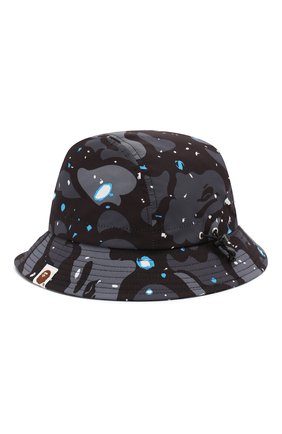 Мужская панама BAPE черного цвета по цене 9950 руб., арт. 1G30180012 | Фото 2 Мужская панама BAPE черного цвета, арт. 1G30180012 | Фото 2