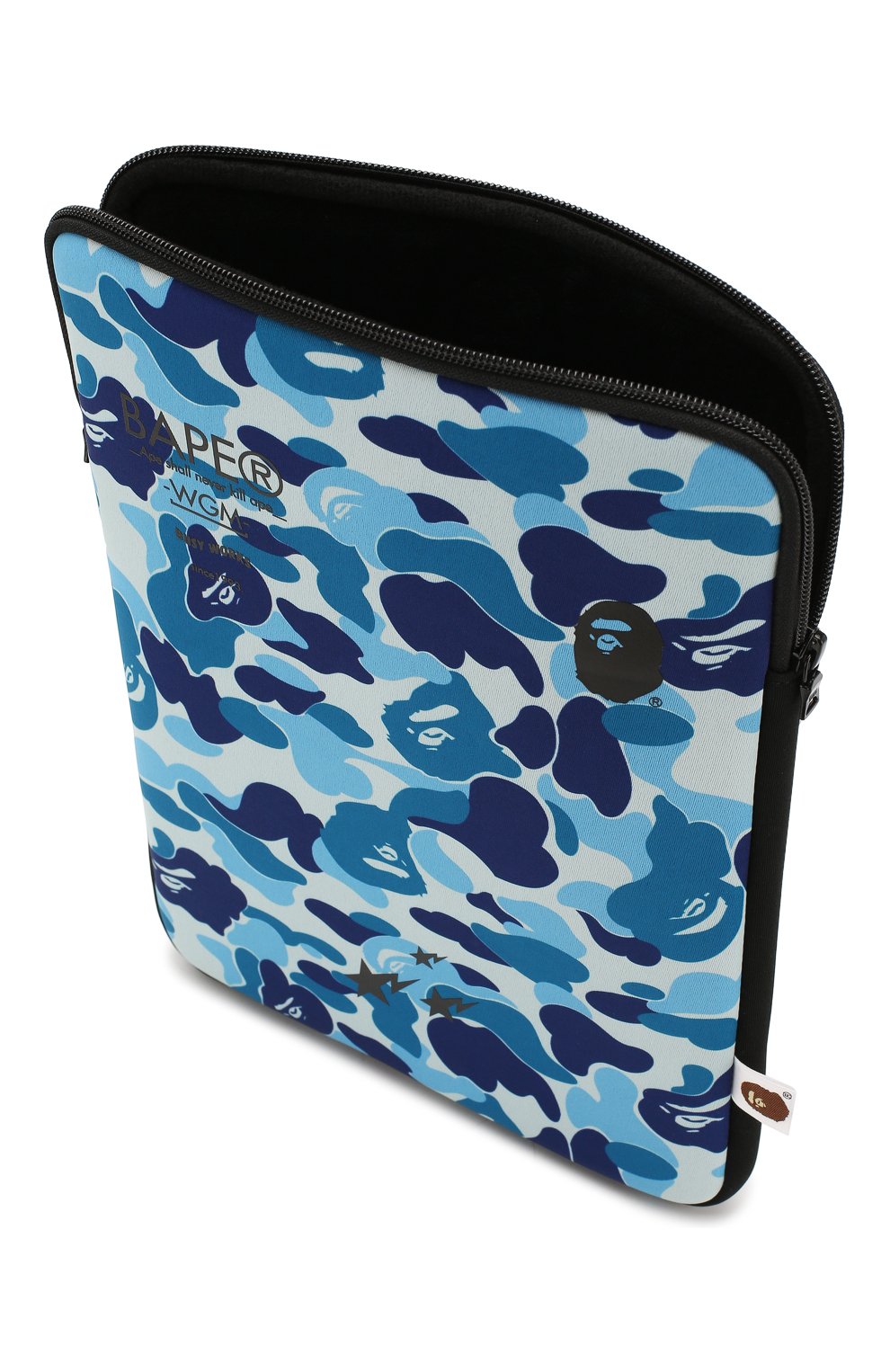 Мужского текстильный чехол для ipad BAPE синего цвета по цене 5265 руб., арт. 1G20182120 | Фото 3 Мужского текстильный чехол для ipad BAPE синего цвета, арт. 1G20182120 | Фото 3