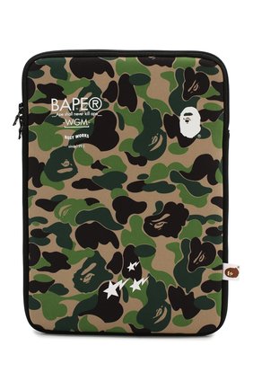 Текстильный чехол для ipad BAPE зеленого цвета по цене 6315 руб., арт. 1G20182120 | Фото 1 Текстильный чехол для ipad BAPE зеленого цвета, арт. 1G20182120 | Фото 1