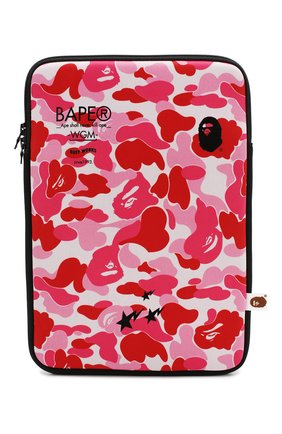 Мужского текстильный чехол для ipad BAPE розового цвета по цене 5265 руб., арт. 1G20182120 | Фото 1 Мужского текстильный чехол для ipad BAPE розового цвета, арт. 1G20182120 | Фото 1