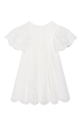 Женский платье CHLOÉ белого цвета по цене 23690 руб., арт. C92480 | Фото 2 Женский платье CHLOÉ белого цвета, арт. C92480 | Фото 2