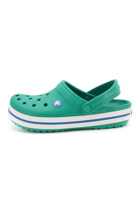 Детские сабо crocband clog k CROCS зеленого цвета по цене 2600 руб., арт. 204537-3TV | Фото 2 Детские сабо crocband clog k CROCS зеленого цвета, арт. 204537-3TV | Фото 2