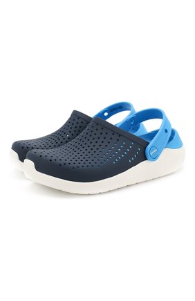 Детские сабо literide clog k CROCS синего цвета по цене 3600 руб., арт. 205964-462 | Фото 1 Детские сабо literide clog k CROCS синего цвета, арт. 205964-462 | Фото 1