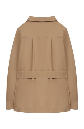 Детского куртка DOLCE & GABBANA бежевого цвета по цене 49950 руб., арт. L41E73/LT365/8-14 | Фото 2 Детского куртка DOLCE & GABBANA бежевого цвета, арт. L41E73/LT365/8-14 | Фото 2