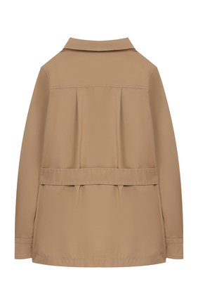 Детского куртка DOLCE & GABBANA бежевого цвета по цене 42850 руб., арт. L41E73/LT365/2-6 | Фото 2 Детского куртка DOLCE & GABBANA бежевого цвета, арт. L41E73/LT365/2-6 | Фото 2