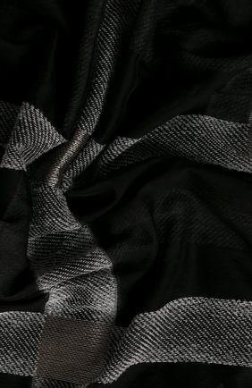 Мужские шерстяной шарф GIORGIO ARMANI черно-белого цвета по цене 39950 руб., арт. 795209/0A126 | Фото 2 Мужские шерстяной шарф GIORGIO ARMANI черно-белого цвета, арт. 795209/0A126 | Фото 2