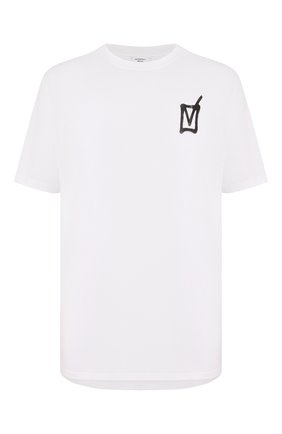 Мужская хлопковая футболка VETEMENTS белого цвета по цене 33550 руб., арт. UAH21TR512 1600/M | Фото 1 Мужская хлопковая футболка VETEMENTS белого цвета, арт. UAH21TR512 1600/M | Фото 1