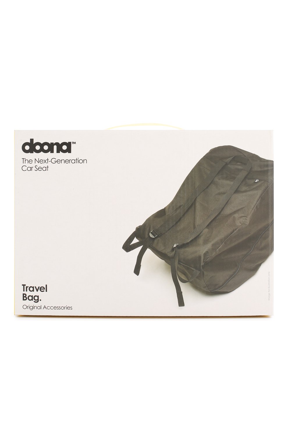 Детская сумка для путешествий doona SIMPLE PARENTING черного цвета, арт. SP107-99-001-099 | Фото 1 (Материал: Текстиль, Синтетический материал)