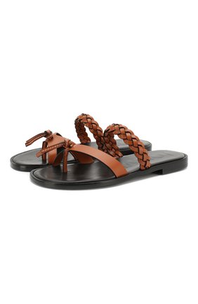 Женские кожаные шлепанцы loewe x paula's ibiza LOEWE светло-коричневого цвета по цене 36850 руб., арт. L616465X01 | Фото 1 Женские кожаные шлепанцы loewe x paula's ibiza LOEWE светло-коричневого цвета, арт. L616465X01 | Фото 1