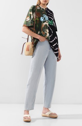 Женская футболка loewe x paula's ibiza LOEWE разноцветного цвета по цене 36750 руб., арт. S616341X63 | Фото 2 Женская футболка loewe x paula's ibiza LOEWE разноцветного цвета, арт. S616341X63 | Фото 2