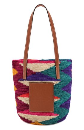 Женская сумка-шопер loewe x paula's ibiza LOEWE разноцветного цвета по цене 32750 руб., арт. A223100X02 | Фото 1 Женская сумка-шопер loewe x paula's ibiza LOEWE разноцветного цвета, арт. A223100X02 | Фото 1