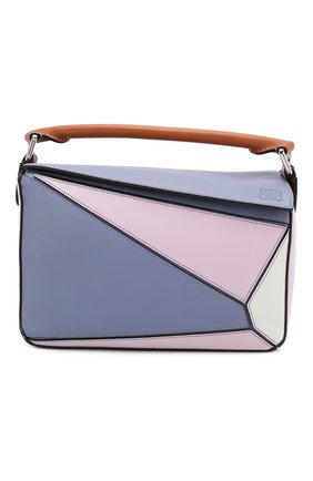 Женская сумка puzzle small loewe x paula's ibiza LOEWE сиреневого цвета по цене 206500 руб., арт. 322.30YS21 | Фото 1 Женская сумка puzzle small loewe x paula's ibiza LOEWE сиреневого цвета, арт. 322.30YS21 | Фото 1