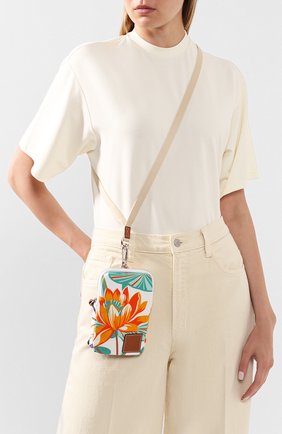 Женская сумка loewe x paula's ibiza LOEWE белого цвета по цене 29550 руб., арт. 128.50.Z47 | Фото 2 Женская сумка loewe x paula's ibiza LOEWE белого цвета, арт. 128.50.Z47 | Фото 2