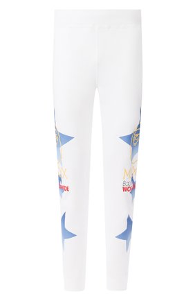Мужской хлопковые джоггеры BAPE белого цвета по цене 19250 руб., арт. 1G30152018 | Фото 1 Мужской хлопковые джоггеры BAPE белого цвета, арт. 1G30152018 | Фото 1
