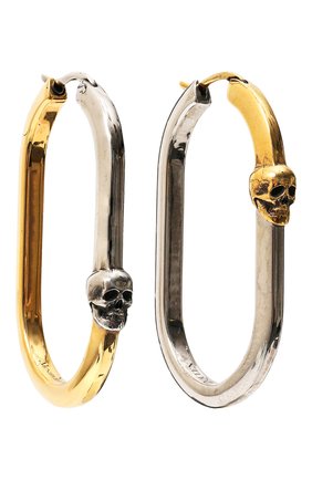 Женские серьги ALEXANDER MCQUEEN серебряного цвета по цене 37600 руб., арт. 630075/J160Z | Фото 2 Женские серьги ALEXANDER MCQUEEN серебряного цвета, арт. 630075/J160Z | Фото 2