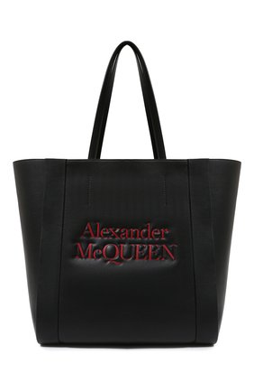 Женская сумка-шопер ALEXANDER MCQUEEN черного цвета по цене 69950 руб., арт. 630773/1X3G2 | Фото 1 Женская сумка-шопер ALEXANDER MCQUEEN черного цвета, арт. 630773/1X3G2 | Фото 1
