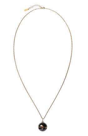 Женское кулон на цепочке SAINT LAURENT золотого цвета по цене 49950 руб., арт. 632072/Y1521 | Фото 1 Женское кулон на цепочке SAINT LAURENT золотого цвета, арт. 632072/Y1521 | Фото 1