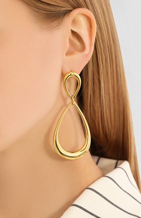 Женские серьги EXCLAIM золотого цвета по цене 8780 руб., арт. 037G2816E | Фото 2 Женские серьги EXCLAIM золотого цвета, арт. 037G2816E | Фото 2