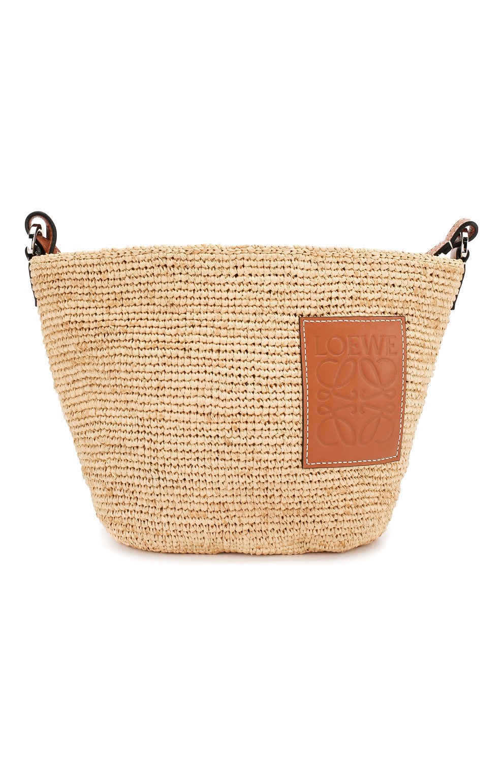 Женская коричневая сумка pochette loewe x paula's ibiza LOEWE — купить ...