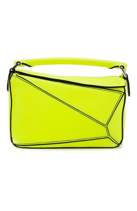 Женская сумка puzzle mini loewe x paula's ibiza LOEWE желтого цвета по цене 137500 руб., арт. 322.35.U95 | Фото 1 Женская сумка puzzle mini loewe x paula's ibiza LOEWE желтого цвета, арт. 322.35.U95 | Фото 1