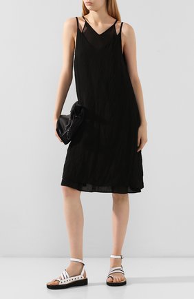 Женские кожаные сандалии chunky loewe x paula's ibiza LOEWE белого цвета по цене 42100 руб., арт. L616465X06 | Фото 2 Женские кожаные сандалии chunky loewe x paula's ibiza LOEWE белого цвета, арт. L616465X06 | Фото 2