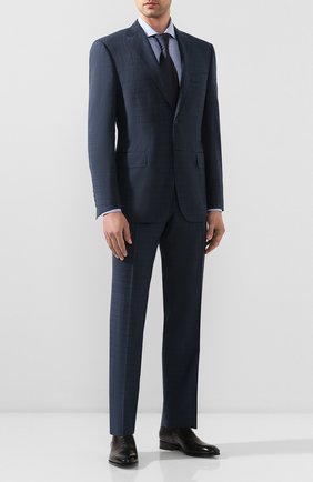 Мужской шерстяной костюм CANALI синего цвета по цене 118500 руб., арт. 13290/31/BF02565 | Фото 1 Мужской шерстяной костюм CANALI синего цвета, арт. 13290/31/BF02565 | Фото 1