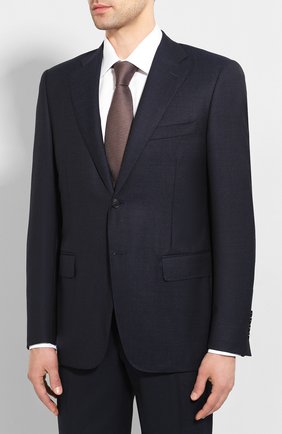 Мужской шерстяной костюм CANALI темно-синего цвета по цене 118500 руб., арт. 11220/10/AR02742 | Фото 2 Мужской шерстяной костюм CANALI темно-синего цвета, арт. 11220/10/AR02742 | Фото 2