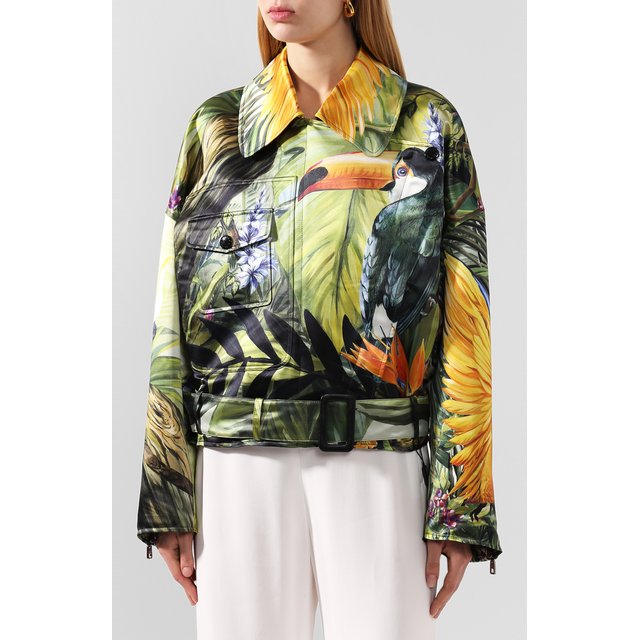 Шелковая куртка Dolce&Gabbana 11147129