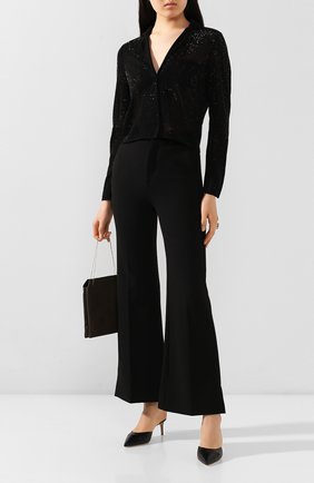 Женская топ GIORGIO ARMANI черного цвета по цене 310500 руб., арт. 3HAG12/AM50Z | Фото 2 Женская топ GIORGIO ARMANI черного цвета, арт. 3HAG12/AM50Z | Фото 2