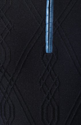 Мужское шелковое поло ZILLI темно-синего цвета, арт. MBT-PZ422-FUTC1/MC03/AMIS | Фото 5 (Материал внешний: Шелк; Застежка: Молния; Рукава: Короткие; Длина (для топов): Стандартные; Кросс-КТ: Трикотаж)
