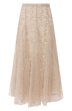 Женская юбка-миди BRUNELLO CUCINELLI бежевого цвета по цене 351500 руб., арт. MA960G2919 | Фото 1 Женская юбка-миди BRUNELLO CUCINELLI бежевого цвета, арт. MA960G2919 | Фото 1