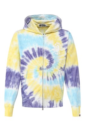 Мужская хлопковая толстовка BAPE разноцветного цвета по цене 27550 руб., арт. 1G30115010 | Фото 1 Мужская хлопковая толстовка BAPE разноцветного цвета, арт. 1G30115010 | Фото 1