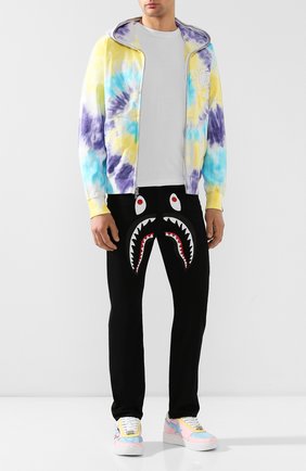 Мужская хлопковая толстовка BAPE разноцветного цвета по цене 27550 руб., арт. 1G30115010 | Фото 2 Мужская хлопковая толстовка BAPE разноцветного цвета, арт. 1G30115010 | Фото 2