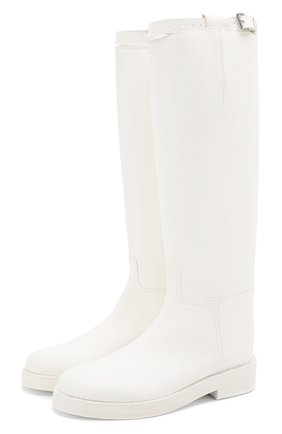 Женские кожаные сапоги ANN DEMEULEMEESTER белого цвета по цене 67300 руб., арт. 2013-2800-W-356-002 | Фото 1 Женские кожаные сапоги ANN DEMEULEMEESTER белого цвета, арт. 2013-2800-W-356-002 | Фото 1