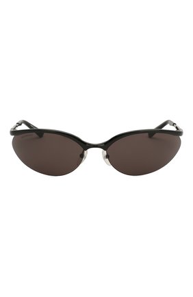 Женские солнцезащитные очки BALENCIAGA черного цвета по цене 23300 руб., арт. BB0044 001 | Фото 4 Женские солнцезащитные очки BALENCIAGA черного цвета, арт. BB0044 001 | Фото 4