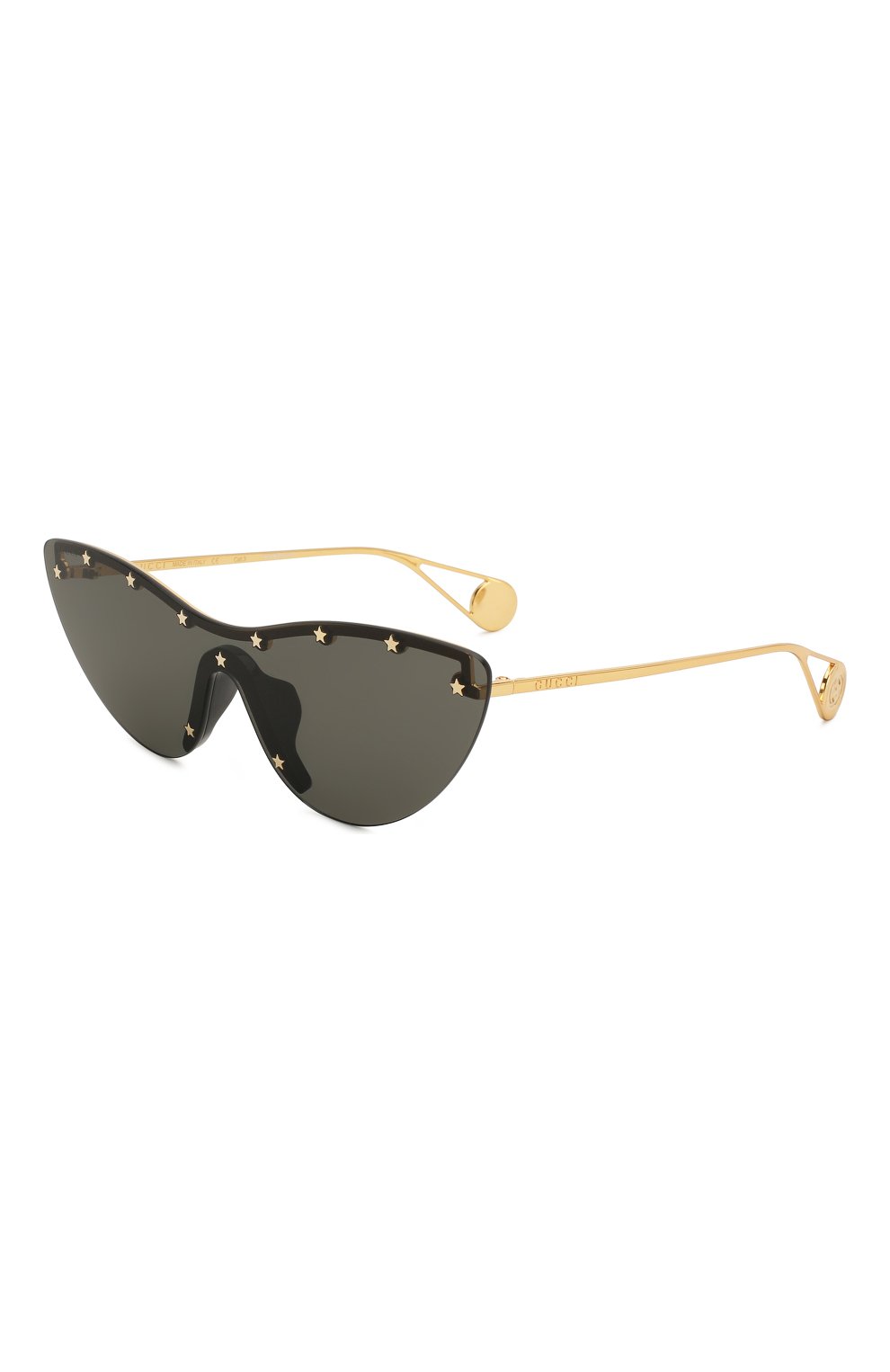 Женские солнцезащитные очки GUCCI черного цвета, арт. GG0666S 001 | Фото 1
